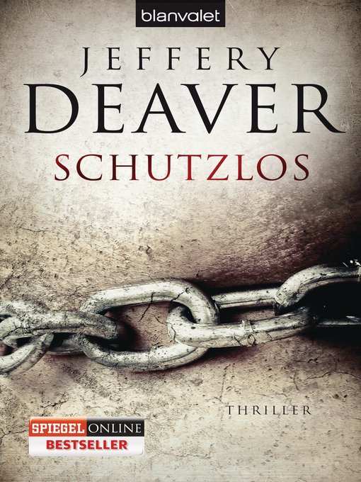 Title details for Schutzlos by Jeffery Deaver - Wait list